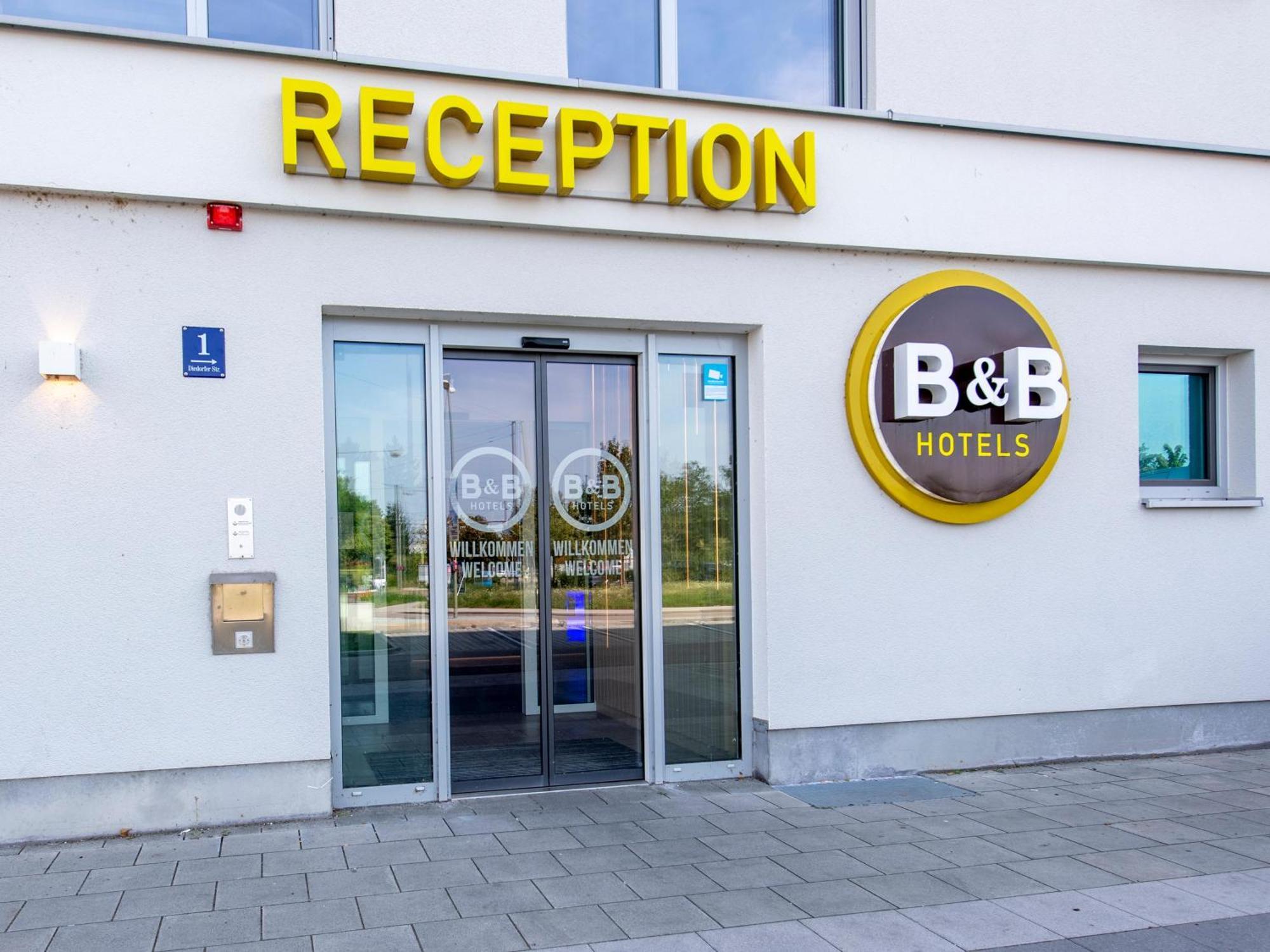 B&B Hotel Augsburg-Nord Buitenkant foto